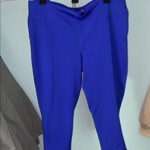 Gap Active Cropped Leggings Beautiful Blue XL